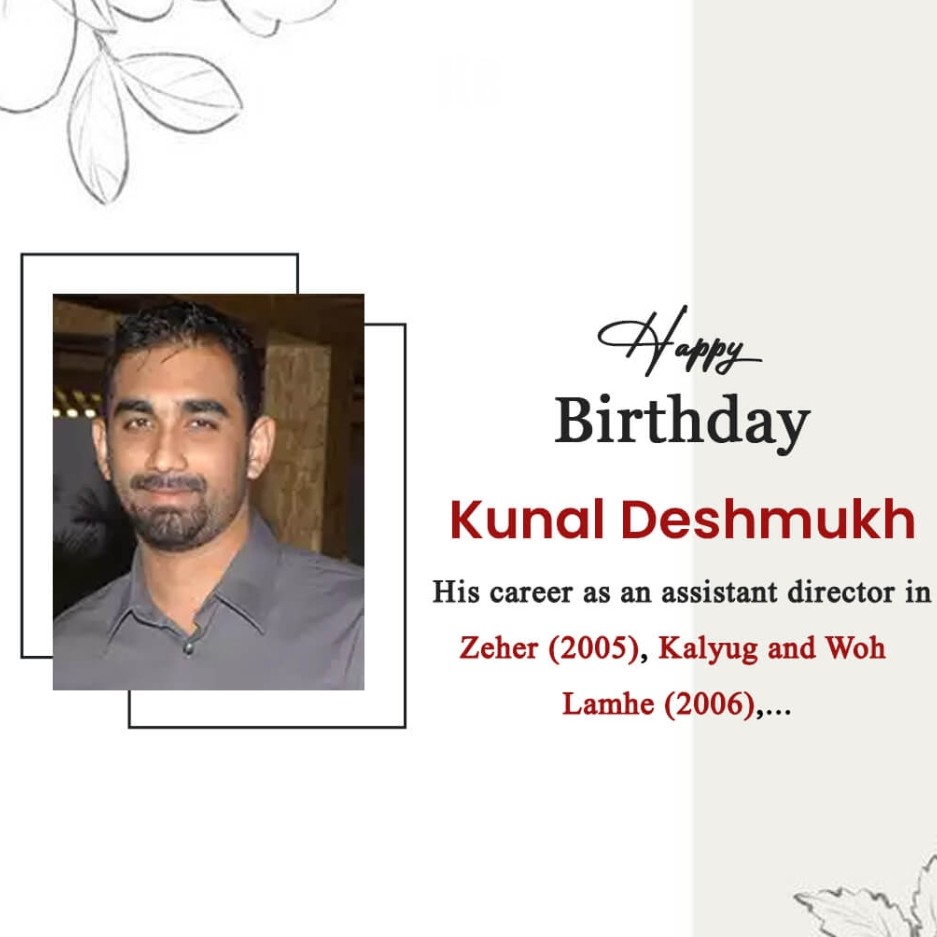 Kunal Deshmukh Birthday : 04 March | Download Poster and Hd Images Free 3 Kunal Deshmukh Birthday Poster Download